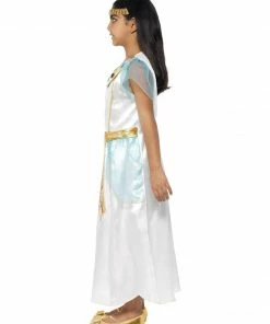 Fun Place Costumes & Characters Deluxe Cleopatra Girl Costume, White 9 Fun Place Costumes & Characters Deluxe Cleopatra Girl Costume, White