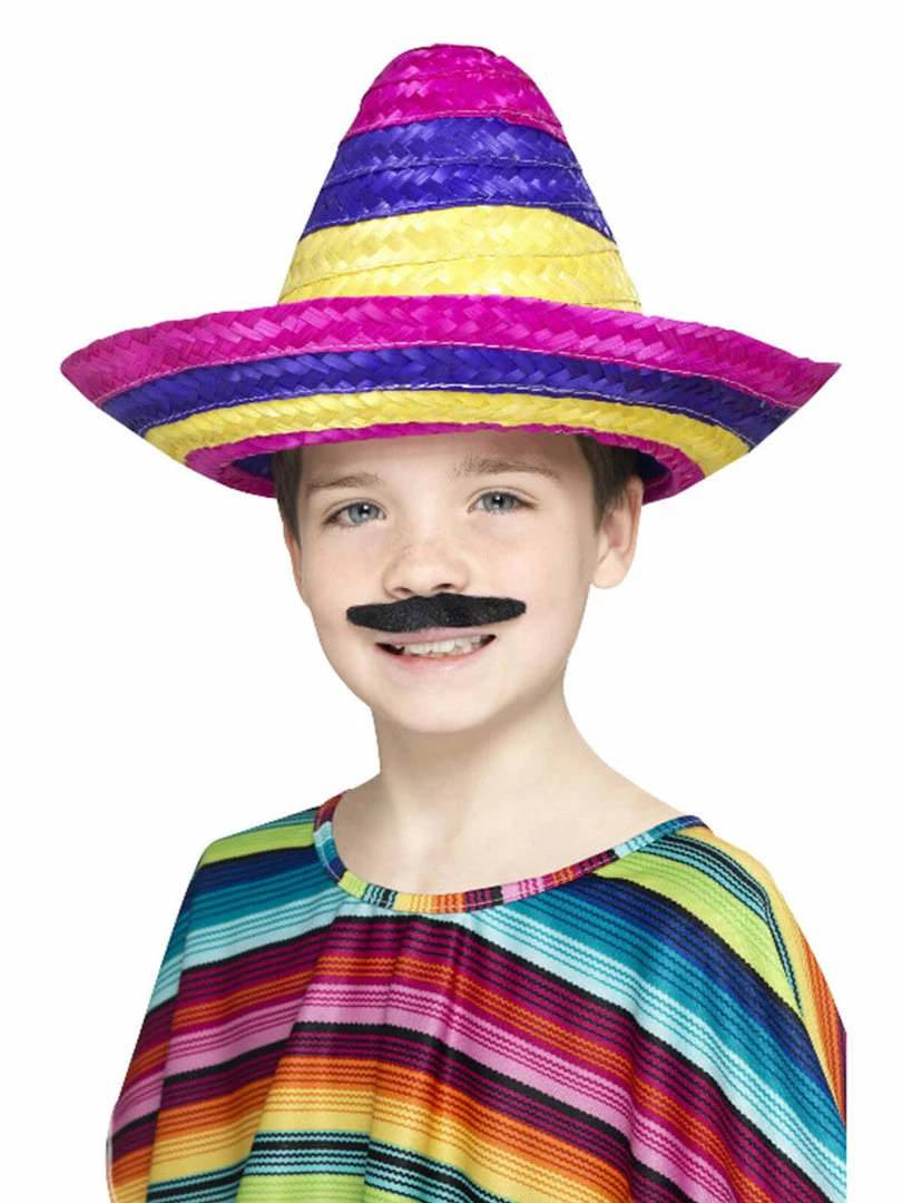 Fun Place Sombrero Hat, Multi- 3 Fun Place Sombrero Hat, Multi-