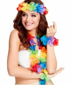 Fun Place Festivals Rainbow Hawaiian Set