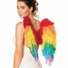 Fun Place Rainbow Foldable Angel Wings (50 X 50 Cm) Festivals