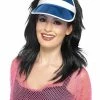 Fun Place Decades & Eras 80s Sun Visor, Blue 2 Fun Place Decades & Eras 80s Sun Visor, Blue