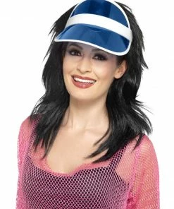 Fun Place Decades & Eras 80s Sun Visor, Blue