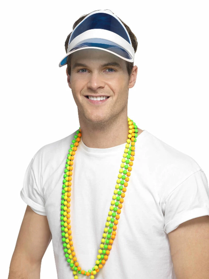 Fun Place Decades & Eras 80s Sun Visor, Blue 4 Fun Place Decades & Eras 80s Sun Visor, Blue