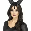 Fun Place Cosplay Demonic Queen Horns, On Headband