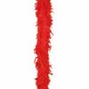 Fun Place Red 1.8m Feather Boa (50g) Decades & Eras