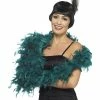 Fun Place Decades & Eras Deluxe Boa, Teal