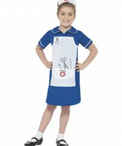 Fun Place Costumes & Characters Nurse Costume, Blue