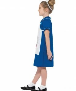 Fun Place Costumes & Characters Nurse Costume, Blue