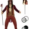 Fun Place Bundles Deluxe Voodoo Witch Doctor Complete Costume Bundle