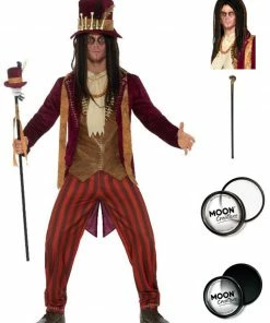 Fun Place Bundles Deluxe Voodoo Witch Doctor Complete Costume Bundle