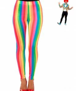 Fun Place Rainbow Clown Leggings Complete Bundle