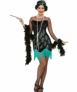 Fun Place 20s Peacock Flapper Costume
