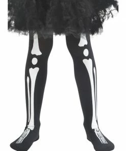 Fun Place Cosplay Skeleton Tights, Child
