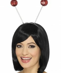 Fun Place Red Glitter Ball Boppers Cosplay