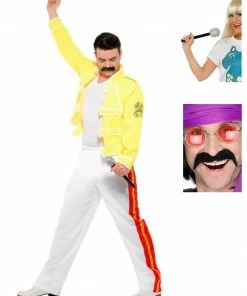 Fun Place Queen Freddie Mercury Complete Costume Bundle