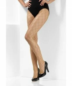 Fun Place Diamond Net Tights