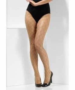 Fun Place Diamond Net Tights