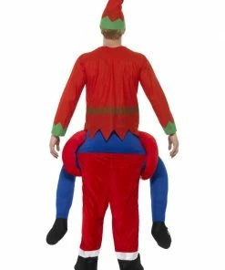 Fun Place Piggyback Santa Costume 7 Fun Place Piggyback Santa Costume