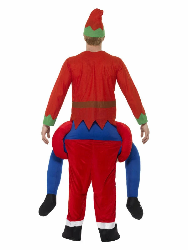 Fun Place Piggyback Santa Costume 5 Fun Place Piggyback Santa Costume