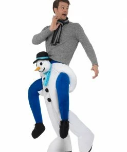 Fun Place Piggyback Snowman Costume 6 Fun Place Piggyback Snowman Costume