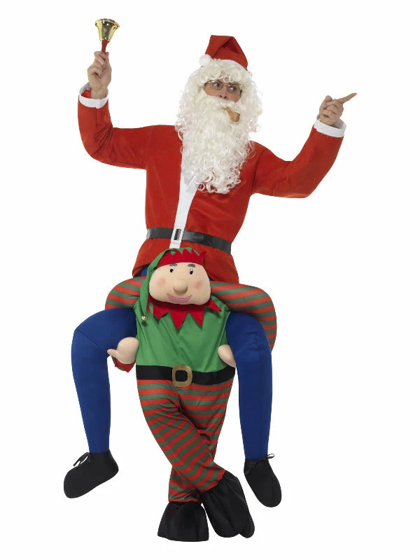Fun Place Piggyback Elf Costume 3 Fun Place Piggyback Elf Costume