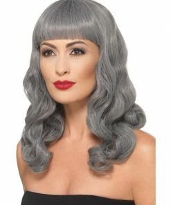 Fun Place Deluxe Wig Wavy With Fringe