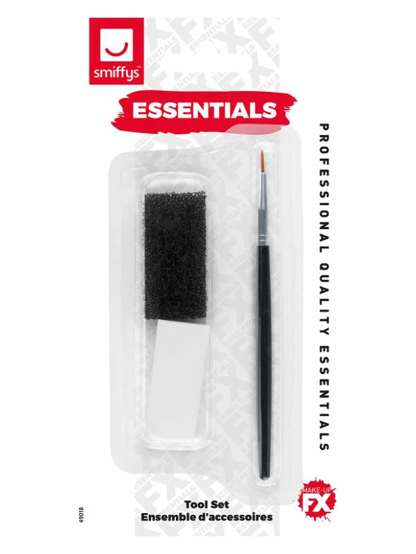 Fun Place Cosplay Smiffys Make-up FX Essentials, Cosmetic Tool Set, 3 Fun Place Cosplay Smiffys Make-up FX Essentials, Cosmetic Tool Set,