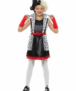 Fun Place Evil Little Madame Costume, Black & White