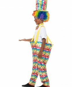 Fun Place Boys Clown Costume, Multi-Coloured Costumes & Characters