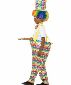 Fun Place Boys Clown Costume, Multi-Coloured Costumes & Characters