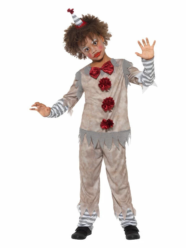 Fun Place Vintage Clown Boy Costume 4 Fun Place Vintage Clown Boy Costume