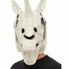 Fun Place Unicorn Skull Latex Mask Animals