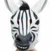 Fun Place Zebra Latex Mask