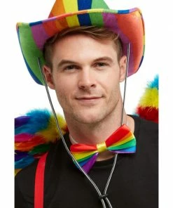 Fun Place Rainbow Bow Tie