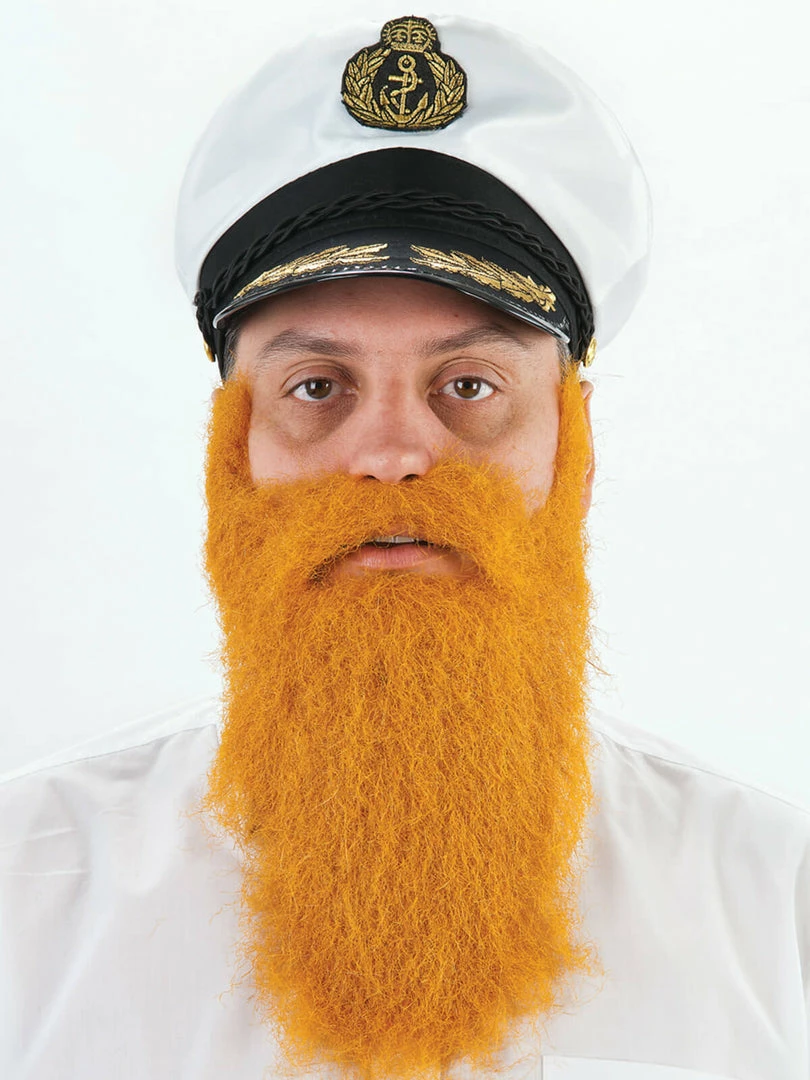 Fun Place Ginger Medium Character Beard & Moustache 3 Fun Place Ginger Medium Character Beard & Moustache