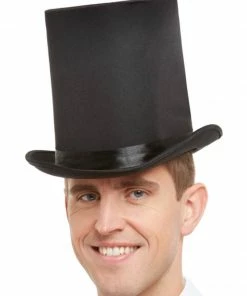 Fun Place Accessories Deluxe Top Hat, Black