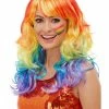 Fun Place Rainbow Glam Wig