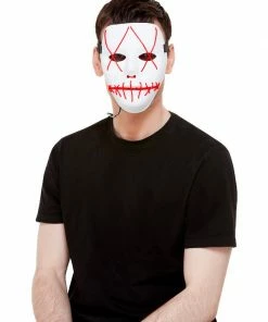 Fun Place Festivals Stitch Face Mask Neon Light Up