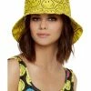 Fun Place Smiley Printed Bucket Hat Decades & Eras 2 Fun Place Smiley Printed Bucket Hat Decades & Eras