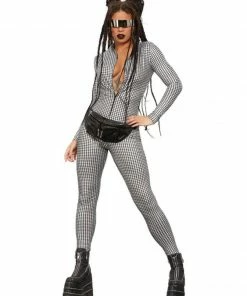 Fun Place Disco Holographic Catsuit