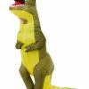 Fun Place Costumes & Characters Inflatable T-Rex Costume, Green