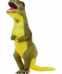 Fun Place Costumes & Characters Inflatable T-Rex Costume, Green