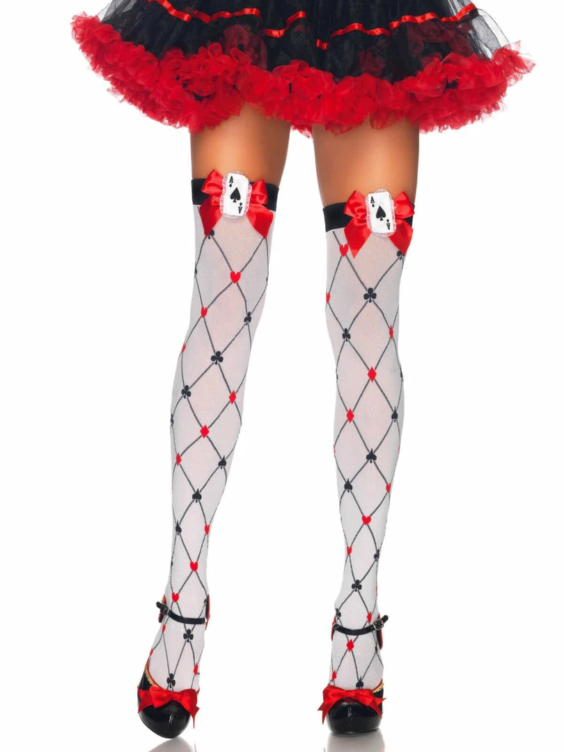 Fun Place Card Suit Thighs Highs Cosplay 3 Fun Place Card Suit Thighs Highs Cosplay