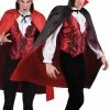 Fun Place Black/Red Reversible Cape (120cm) Accessories