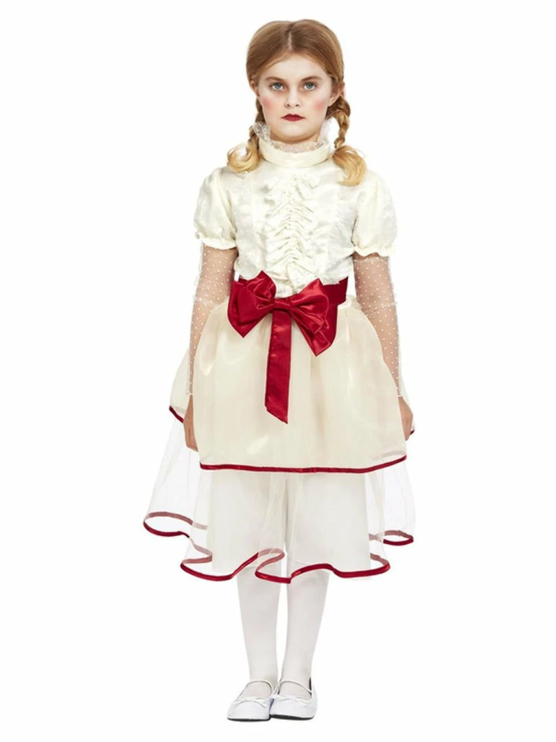 Fun Place Creepy Doll Costume, Cream Costumes & Characters 4 Fun Place Creepy Doll Costume, Cream Costumes & Characters