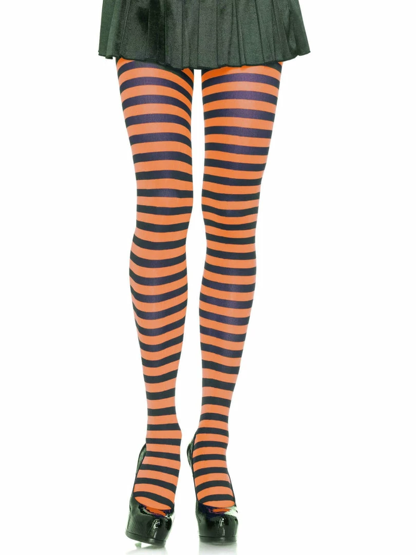 Fun Place Nylon Stripe Tights Cosplay 3 Fun Place Nylon Stripe Tights Cosplay
