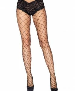 Fun Place Fencenet Diamond Panty Hose +