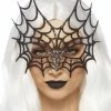 Fun Place Glitter Die Cut Web Mask Masks