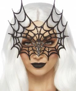 Fun Place Glitter Die Cut Web Mask Masks