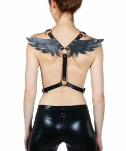 Fun Place Festivals Angel Harness - Black 5 Fun Place Festivals Angel Harness - Black